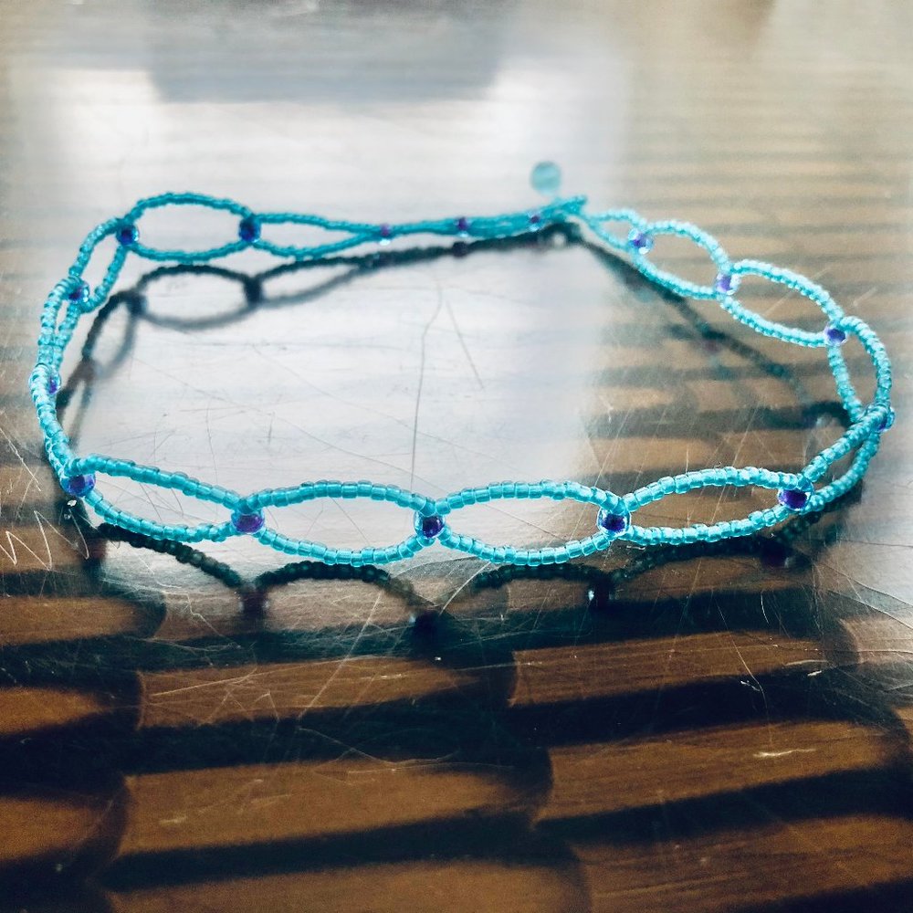 Beaded choker
